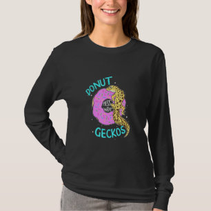 Camiseta Donut geckos Leopard Gecko Lizard guardián del rep