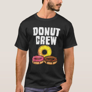 Camiseta Donut Gracioso para hombres mujeres de nogal rocia