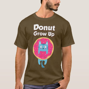 Camiseta Donut Grove Diversión de un gato de comida picante