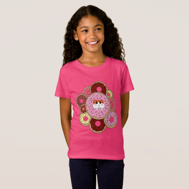 Camiseta donut hamster (Anverso completo)