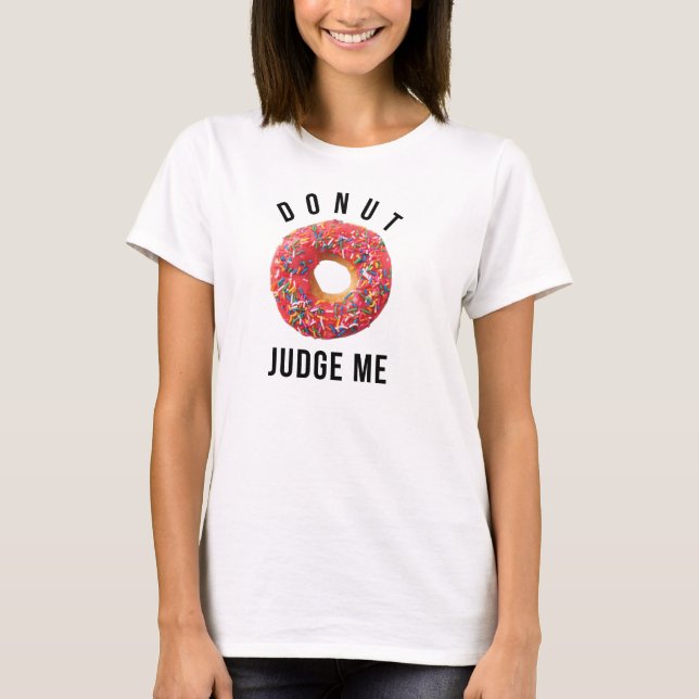 Camiseta Donut Judge T-Shirt Tumblr (Anverso)