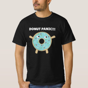 Camiseta Donut Panic - Divertido bollo con donuts