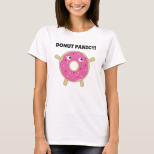 Camiseta Donut Panic - Divertido bollo con donuts