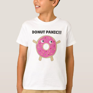 Camiseta Donut Panic - Divertido bollo con donuts