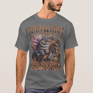 Camiseta Donut Princesa Vintage 90 y Mongo retro