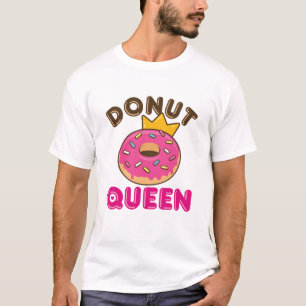 Camiseta Donut Queen Women Chicas Doughnut Lover