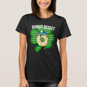 Camiseta Donut resiste a divertida policía irlandés St Patr