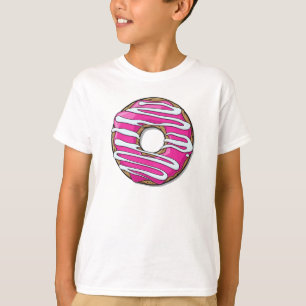 Camiseta Donut rosado, nuez de nogal, grito, escarcha, acri