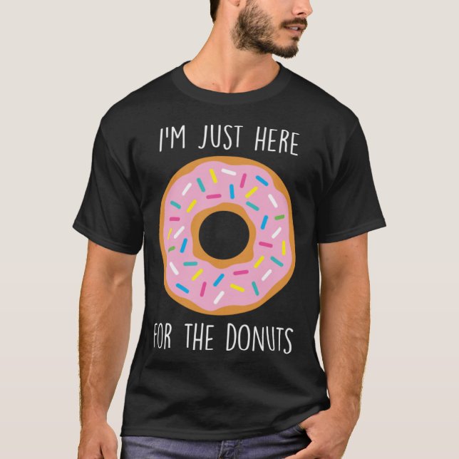 Camiseta Donut Sprinkles Doughnut Fried Dough Sweet Snack D (Anverso)