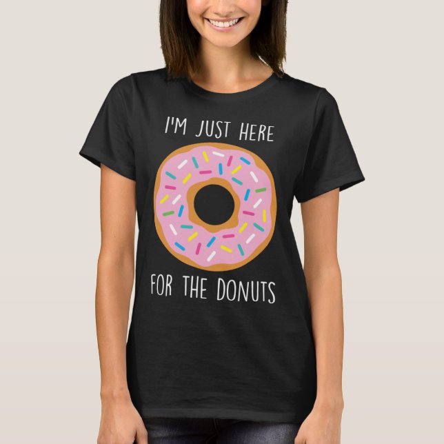 Camiseta Donut Sprinkles Doughnut Fried Dough Sweet Snack D (Anverso)