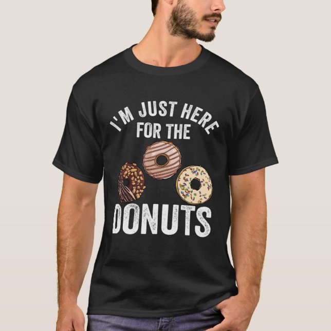 Camiseta Donut  Sprinkles for A Donut Themed Party (Anverso)