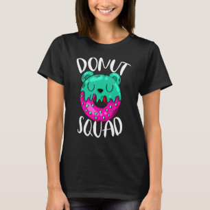 Camiseta Donut Squad Cumpleaños Niña Familia Pareja Papá Ma
