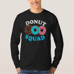 Camiseta Donut Squad Donut Doughnut Panadería a pie
