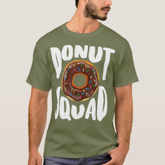 Camiseta Donut Squad Shirt  Cool Donut Lover  Doughnut