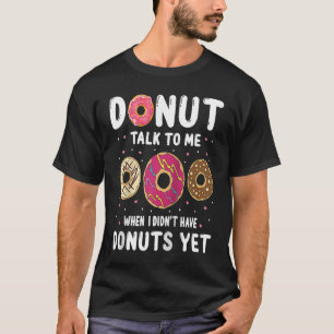 Camiseta Donut Sweet Dessert Doughnut Cake Raglan Baseball