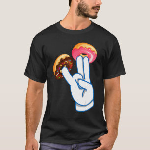 Camiseta Donut Two In Pink Shocker Men