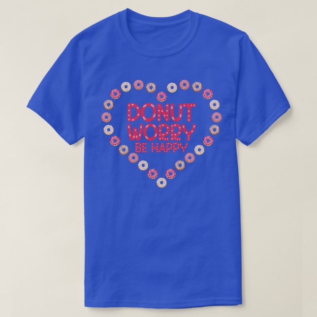 Camiseta Donut Worldwide Be Happy Donut (Diseño del anverso)