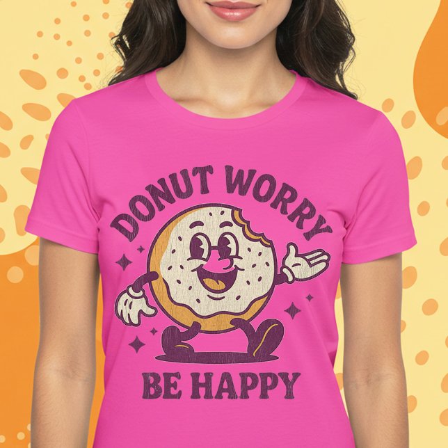 Camiseta Donut Worry Be Hape (Subido por el creador)