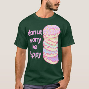 Camiseta Donut Worry Be Happy (2)