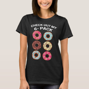 Camiseta Donuts 6 Empaquetar ejercicios de entrenamiento de