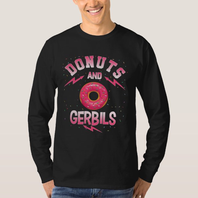 Camiseta Donuts And GERBILS  Doughnut GERBIL (Anverso)
