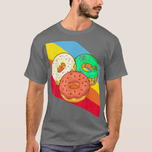Camiseta Donuts Bake Bakery Baker Cake Comida Deliciosa Dul