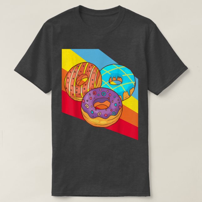Camiseta Donuts Bake Bakery Baker Cake Comida Deliciosa Dul (Diseño del anverso)