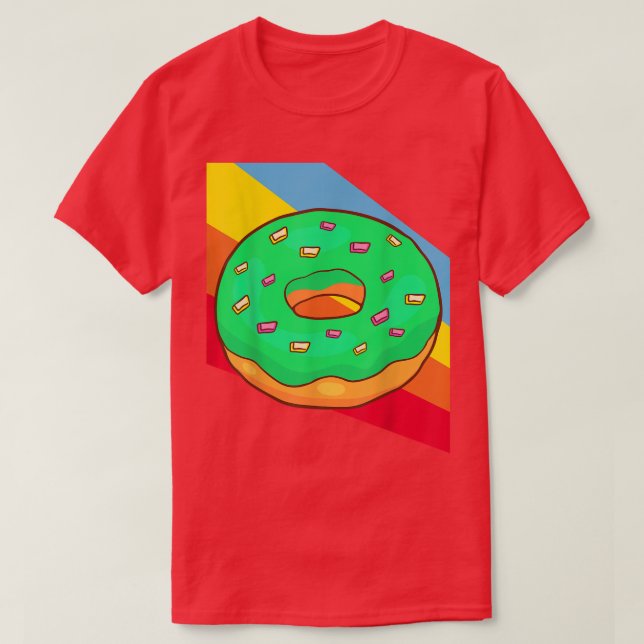 Camiseta Donuts Bake Bakery Baker Cake Comida Deliciosa Dul (Diseño del anverso)
