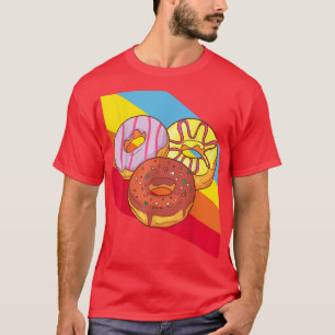 Camiseta Donuts Bake Bakery Baker Cake Comida Deliciosa Dul