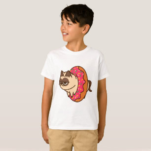 Camiseta Donuts Cats  pink