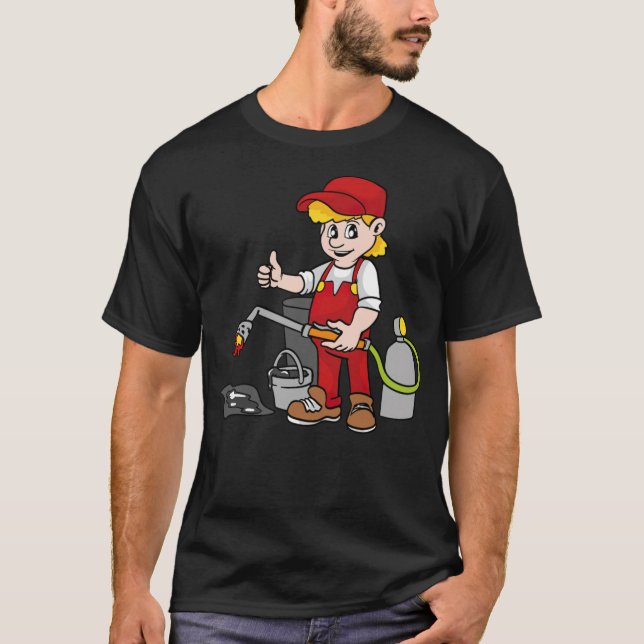 Camiseta Donuts de cumpleaños para astronautas en el techo (Anverso)