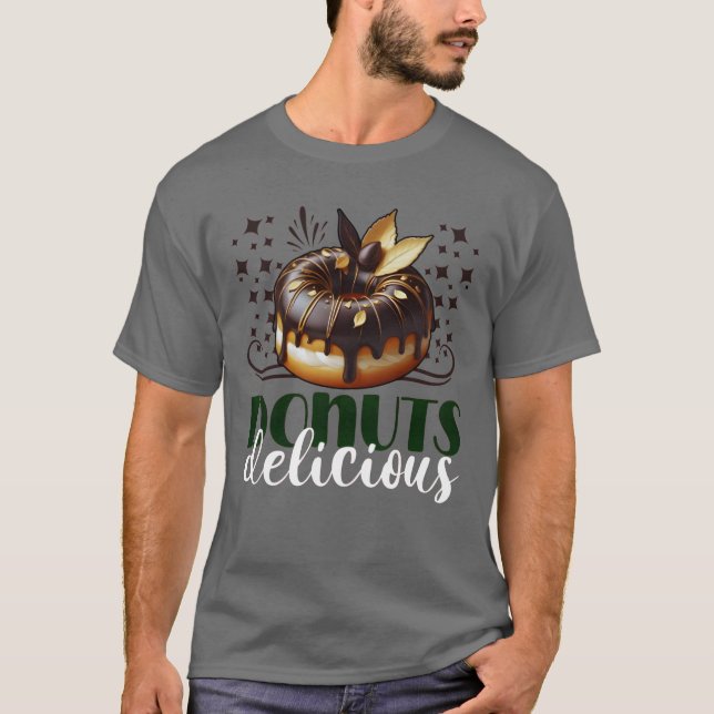 Camiseta donuts deliciosos (Anverso)