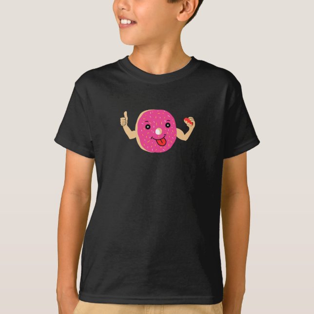 Camiseta ¡Donuts divertidos! (Anverso)