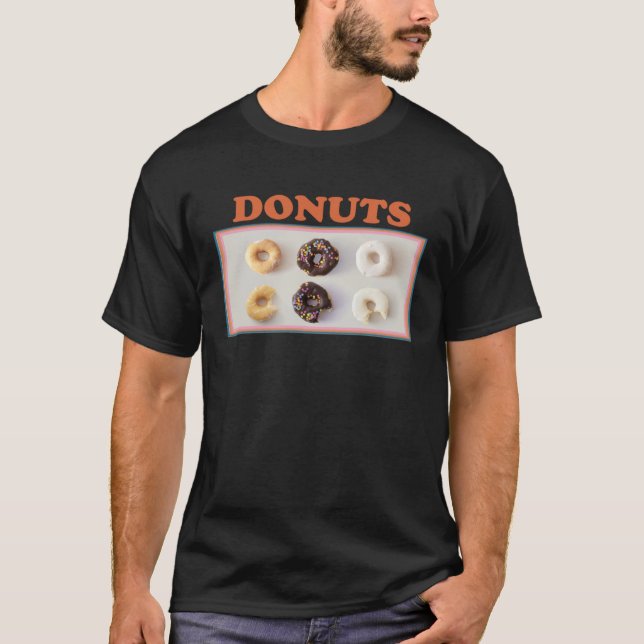 Camiseta Donuts  donut  and record collector doughnut (Anverso)