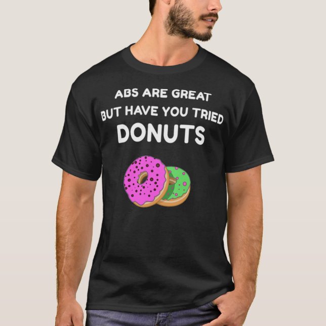 Camiseta Donuts Donut Humor construcción de cumpleaños anim (Anverso)