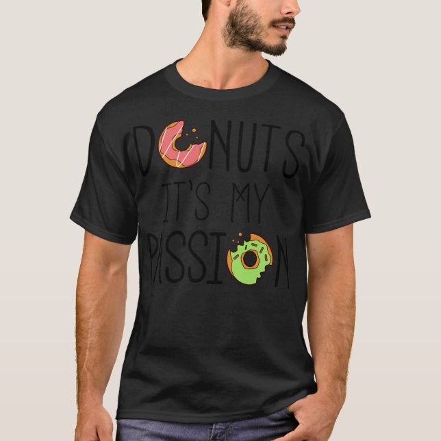 Camiseta DONUTS ES MI regalo de bagre (Anverso)
