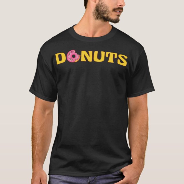 Camiseta Donuts Galleta de panadería Candy Sweets Cake Conf (Anverso)
