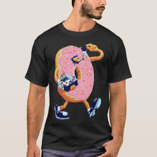 Camiseta Donuts Love Policemen chistoso pan