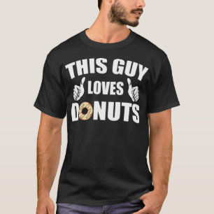 Camiseta Donuts Lover tema del espacio de cumpleaños ecavat