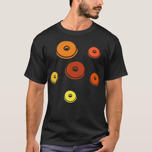Camiseta donuts no horneó productos (Anverso)
