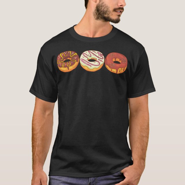 Camiseta Donuts Panadería Cocina Candy Sweets Cake Confiser (Anverso)