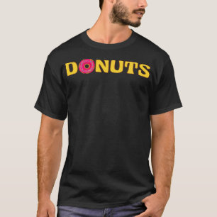Camiseta Donuts Panadería Cocina Candy Sweets Cake Confiser