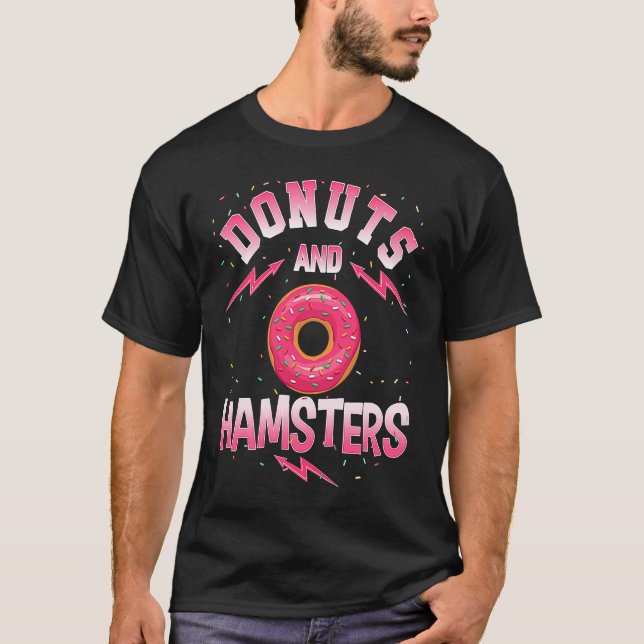 Camiseta Donuts Y HAMSTERS Doughnut HAMSTER (Anverso)