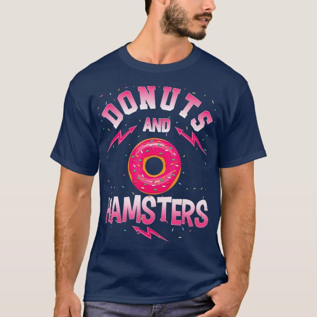 Camiseta Donuts Y HAMSTERS Doughnut HAMSTER (Anverso)
