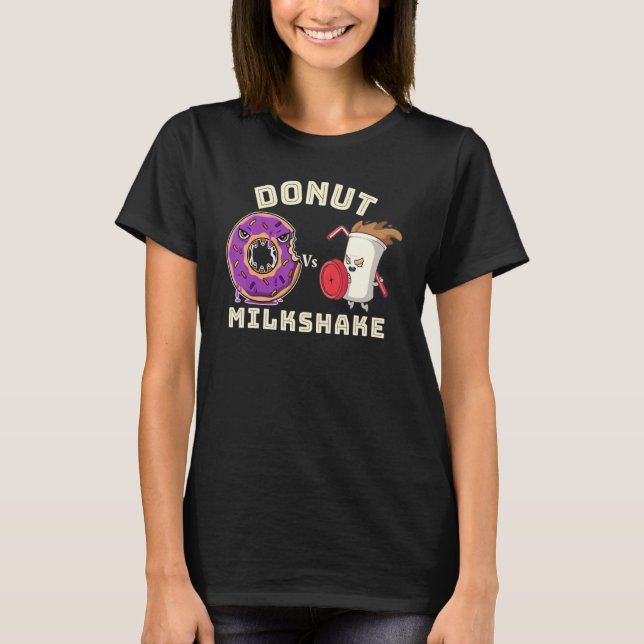 Camiseta Donuts Y Milkshakes (Anverso)