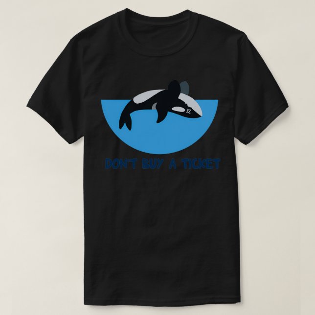 Camiseta Donx27t Comprar Un Billete (Diseño del anverso)