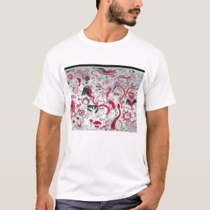 Camiseta Doodle #3 de rock de punk en COLOR