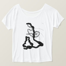 Camiseta Doodle Bomb Extra Mod Boyfriend Tee