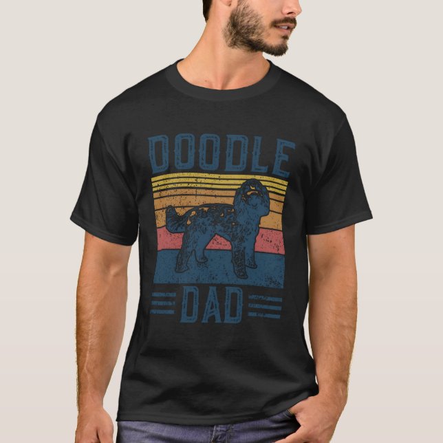 Camiseta Doodle Dad Aussie Doodle Goldendoodle (Anverso)