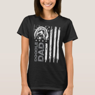 Camiseta Doodle Dad Funny Goldendoodle Daddy